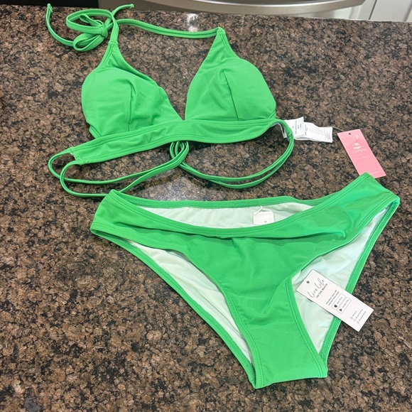 Cupshe Other - Cupshe Green Bikini Set